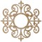 Ekena Millwork Dijon Wood Fretwork Pierced Ceiling Medallion, Red Oak, 28"OD x 9 1/8"ID x 3/8"T CMWP28X28X0375DIRO - alternate 2